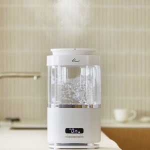 한일전기 물멍 가열식 가습기 신생아 대용량 스텐 유리 글라스 저소음 저전력 상부급수 그래핀