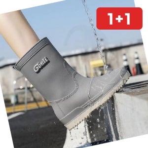 패션장화 여성 미들 레인부츠 230 250 방수신발