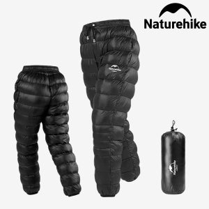 네이처하이크 DW90 화이트 다운 팬츠 우모 패딩 바지 겨울 방한