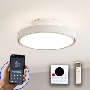 [스마트] 에어룩스 윙리스 BLDC 실링팬 56W 스노우화이트 SNOW WHITE