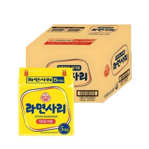 오뚜기 라면사리 (110x5)8봉 박스판매 식자재 업소용