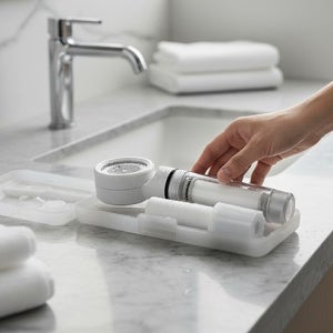 DADANIX 여행용필터샤워기 해외여행 샤워헤드 욕실용품