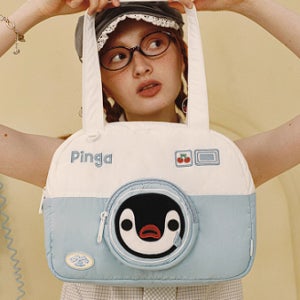 귀여운 핑구 가방 숄더백 핸드백