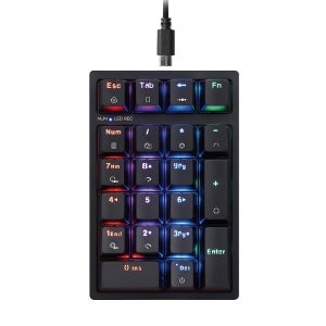 메타블 메텐프로 RGB 매크로 숫자 키패드 단축키 넘버패드 청축