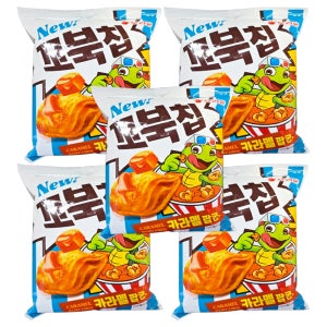 오리온 꼬북칩 카라멜팝콘맛 108g X 5개