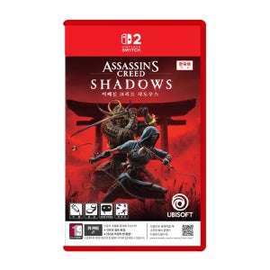 닌텐도 스위치2 어쌔신 크리드 섀도우스 한글판 스틸북 특전 선택