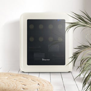 매직쉐프 LED내부조명 미러글라스 레트로 와인셀러 15병 48L/와인냉장고 와인저장고 음료수냉장고 미니냉장고 술저장고