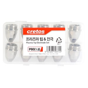 크레토스 프라즈마팁-전극 세트 P80일반형 (1.8)