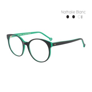 나탈리 블랑 명품 안경테 NB-SWANN 160 라운드 뿔테 여자 안경