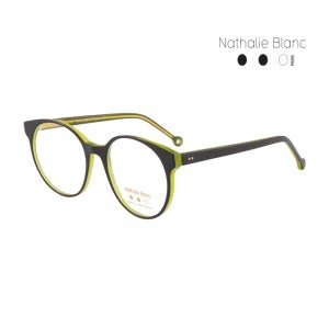 나탈리 블랑 명품 안경테 NB-SWANN 162 라운드 뿔테 여자 안경