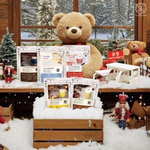 [더블데이] 라떼 믹스 파우더 800g 3개 세트 / 분말 보관 락앤락 밀폐용기 3P세트(12,000원) 증정