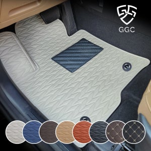 기가차 가죽 자동차 발매트 카매트 바닥 발판 차량용 슬림 코일 깔판 나파 패턴 운전석