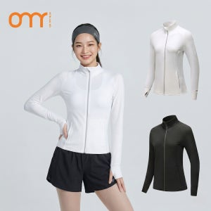 여성 러닝집업 바람막이 자켓 애슬레저룩 런닝복 마라톤 상의