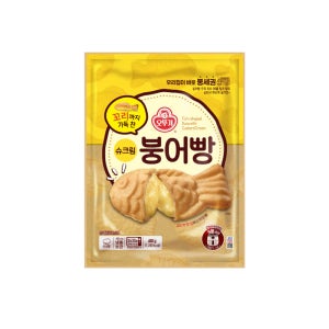 오뚜기 꼬리까지 가득 찬 슈크림붕어빵 480g