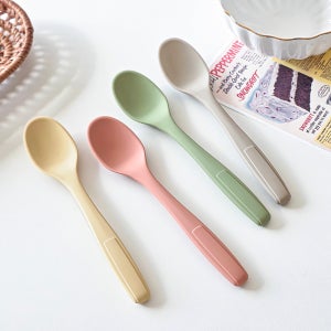 이디프 실리콘 요거트 스푼 국산 어린이 숟가락 요플레 스푼