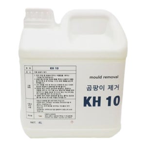 홍여사세정제 KH10 곰팡이세정제 4L 욕실 주방 줄눈 실리콘 곰팡이제거