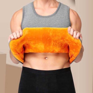 겨울메리야스 남자기모민소매 따뜻한런닝 남성보온나시