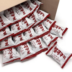 크라운 옹실한 칠곡쿠키 30개입 대용량 (개별포장) 낱개 곡물과자