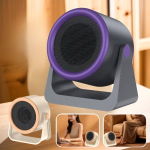 듀얼 인버터 에너지 절약 데스크탑 히터 미니 전기 온풍기 가정용 캠핑용 사무실 난방기