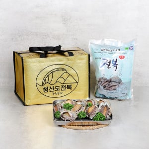 산지직송 최고급 완도 전복 선물세트 손질 자연산