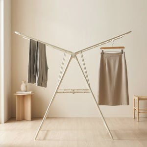 르엘 2단 특대형 접이식 수건 이불 튼튼한 빨래 건조대