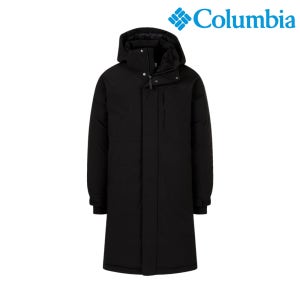 컬럼비아 남성 여성 구스 롱 다운 패딩 거위털 점퍼 발열 보온 후드 탈부착 자켓 M3583