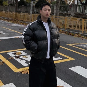 남자크롭패딩 남자가죽점퍼 남자숏패딩