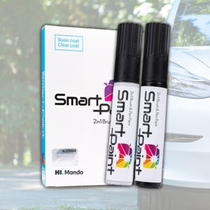 테슬라 딥블루 메탈릭 PPSB 만도 스마트 페인트 붓펜 도장 보수 자동차 도색