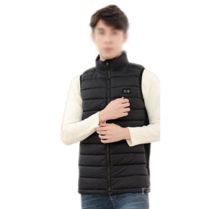 발열조끼 빅사이즈 온열패딩조끼 보온패딩 캠핑 열선 조끼 Zone 17 남성용 조끼 S