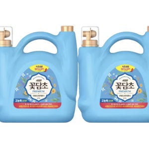 샤프란 꽃담초 연꽃 유칼립투스향 섬유유연제 5.7L x 2개 대용량 넴세제거