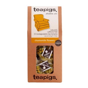 teapigs 통꽃으로 만든 카모마일 꽃 차 티백 15개입 22.5g 미국직구 팬트리 겨울음료 달달구리