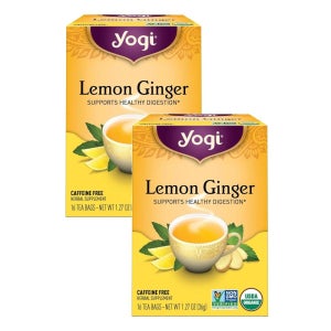Yogi 티 레몬 진저 생강 티백 16개입 36g 2개 미국직구 팬트리 겨울음료 달달구리