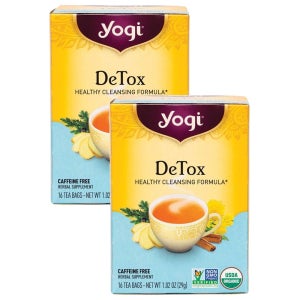 Yogi 디톡스 클린징포뮬러 허브차16개입 29g 2개 미국직구 팬트리 겨울음료 달달구리