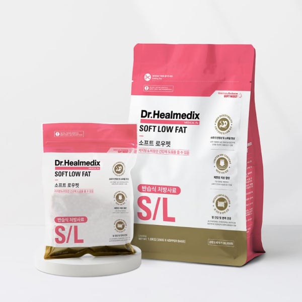 닥터힐메딕스 소프트 로우펫 SL S/L 반습식 처방사료 1kg/3kg
