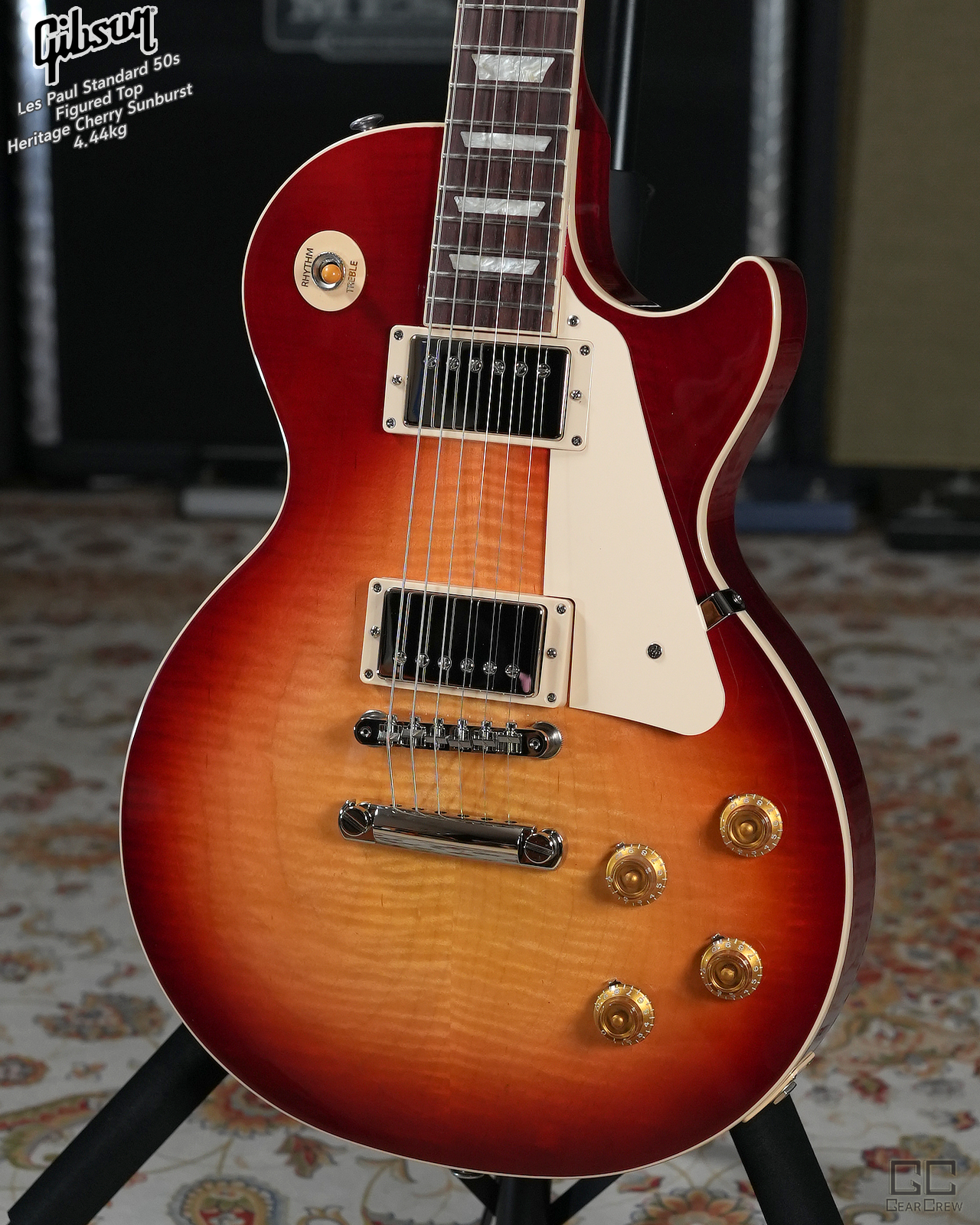 Heritage 깁슨 레스폴 스탠다드 50s Heritage Cherry Sunburst 4.44kg