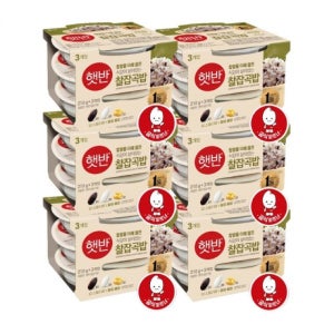 즉석밥 매일 찰잡곡밥 210g 18개