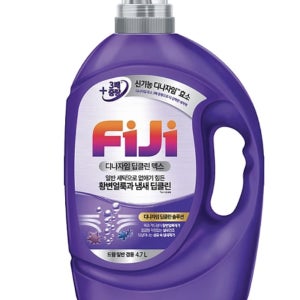 FIJI 피지 디나자임 딥클린맥스 세탁세제 4.7L 황변 얼룩제거 쉰내제거
