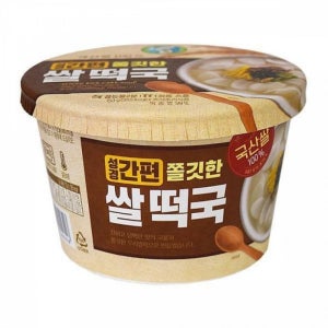 쫄깃한 간편 성경 쌀떡국153gx18개