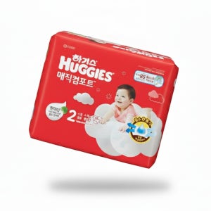 하기스 기저귀 매직 컴포트 공용 64개 x 3세트 [밴드형]