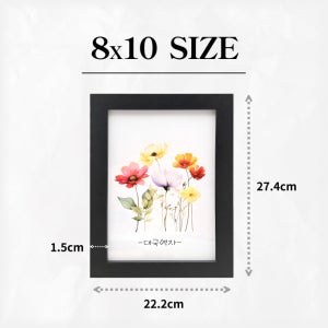 8x10액자 화이트 블랙 베이지 브라운 다크브라운 빈티지 액자