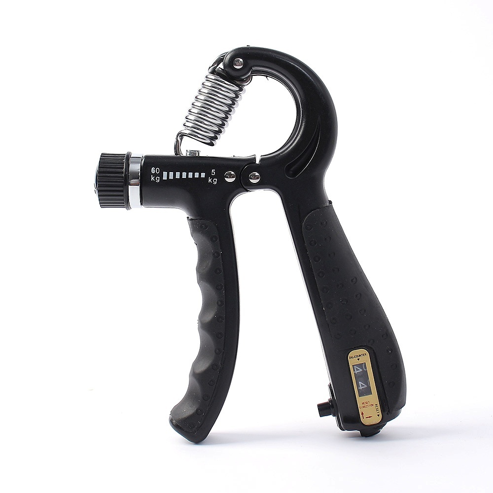 카운트 악력기 블랙 선수 선물 근력 휴대용 핸드