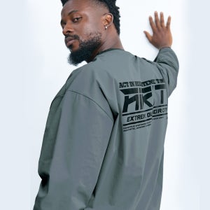 에어릿 액티브 스트레치 피스테 바람막이 티셔츠 AM1196 블루