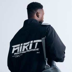 [에어릿] 스피드 스텐넥 아노락 AM2062 BK