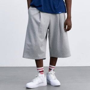 [에어릿] 딥턱 스웨트 버뮤다 팬츠 AM3057 MEL