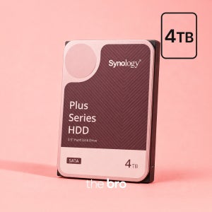 시놀로지 HAT3300 NAS 하드디스크 3.5인치 나스 HDD 256MB, 4TB