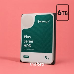 시놀로지 HAT3300 NAS 하드디스크 3.5인치 나스 HDD 256MB, 6TB