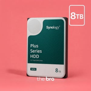 시놀로지 HAT3300 NAS 하드디스크 3.5인치 나스 HDD 512MB, 8TB