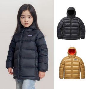 파타고니아 키즈 패딩 하이로프트 다운 스웨터 후디