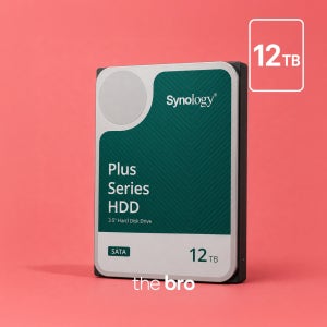시놀로지 HAT3300 NAS 하드디스크 3.5인치 나스 HDD 512MB, 12TB