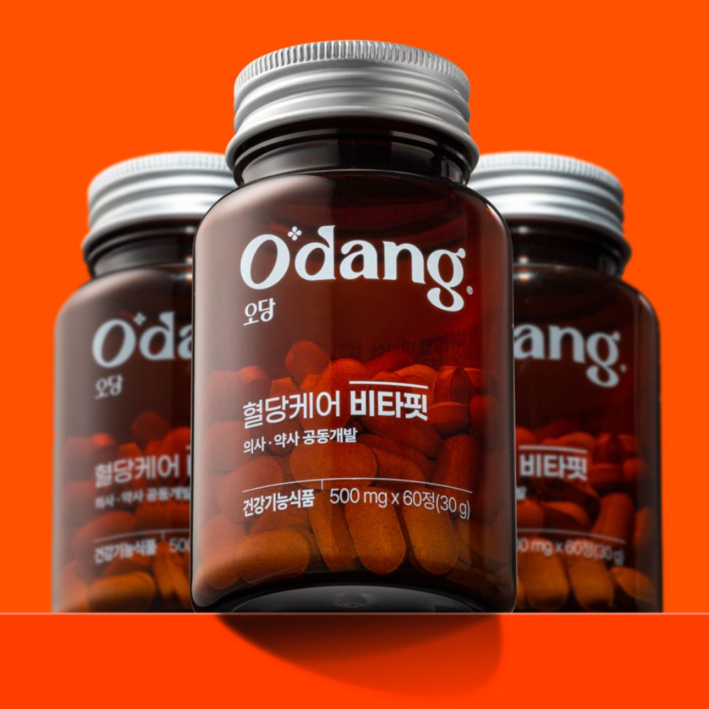 오당 혈당케어 비타핏 비타민D 1000IU 비타민D3 고함량 효능 성인